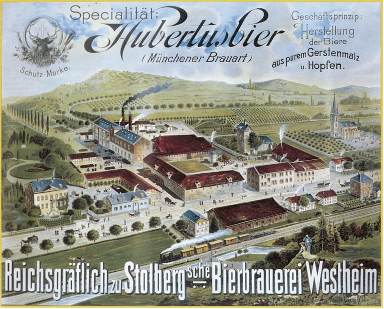 Brauerei Westheim Bild 1876