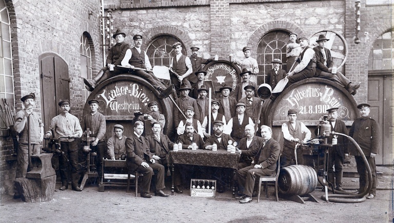 Brauerei Westheim Bild 1900